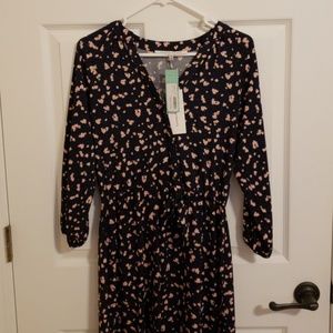 Collective Concepts Theia Faux Wrap Dress